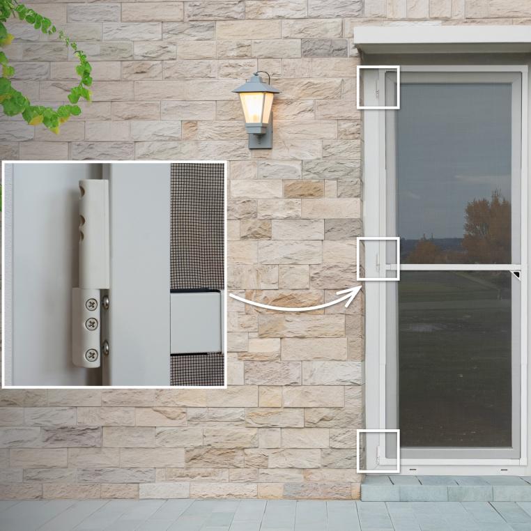 Telescopic Fly Screen for single doors - DIY Kit
